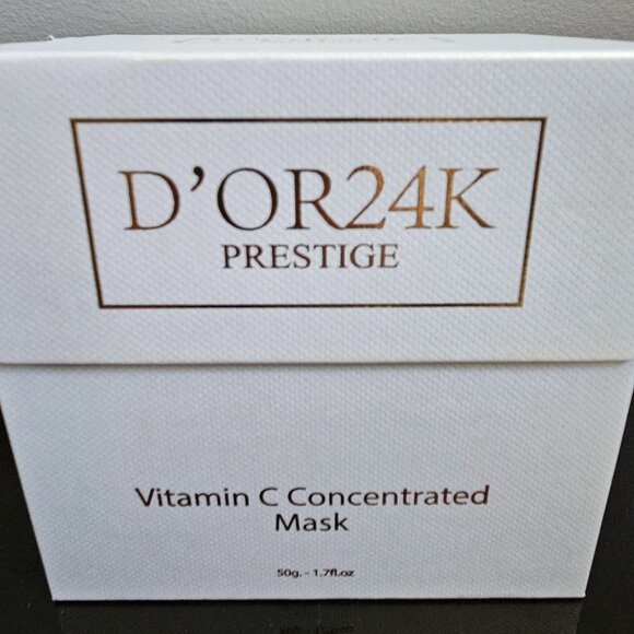 D'OR 24K VITAMIN C CONCENTRATED MASK - 1.7 fl oz \ 50 g - BRAND NEW - SEALED - Picture 10 of 11